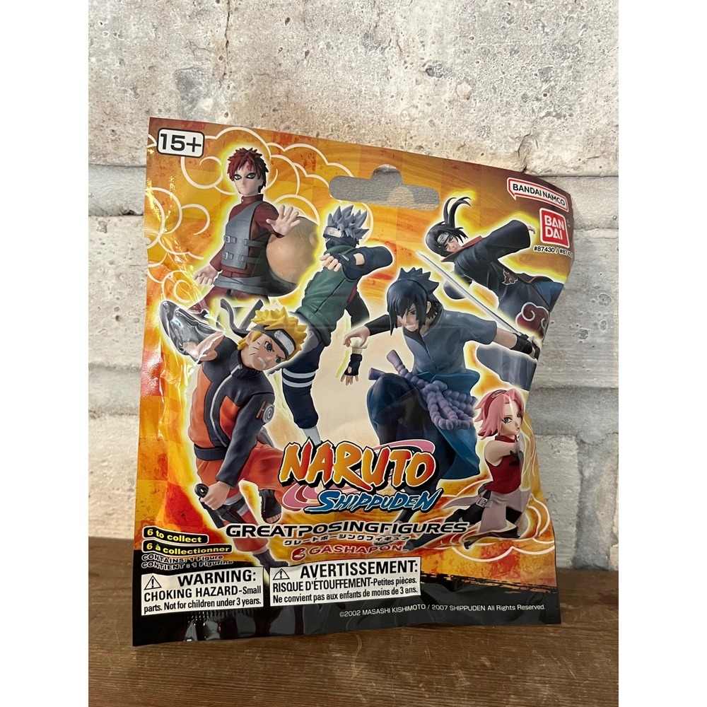 Bandai Naruto Shippuden Great Posing Figures Mystery Pack Blind Bag‎ Unopened